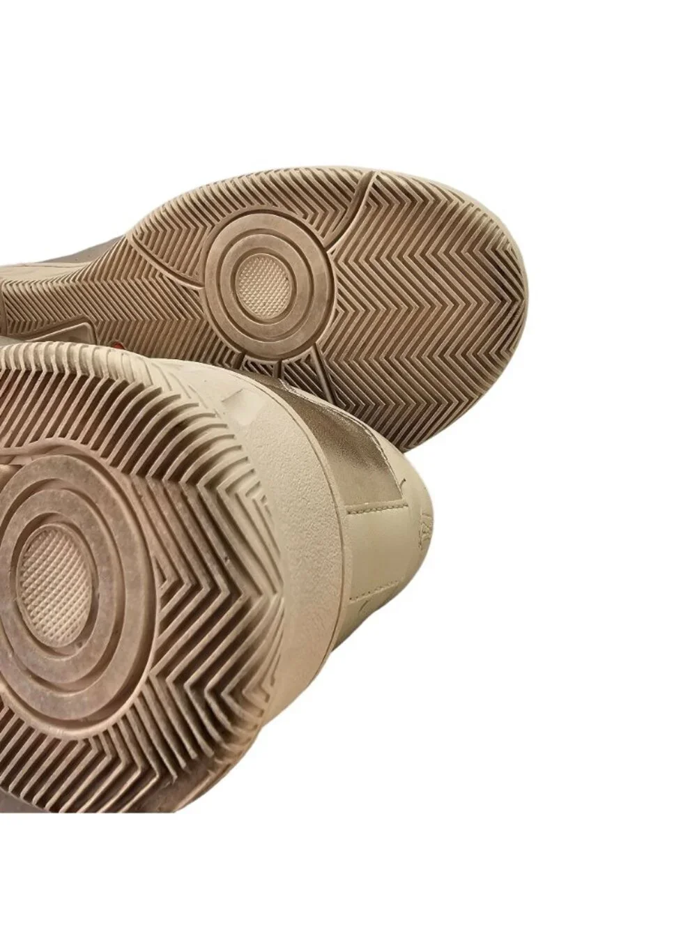 Hush Puppies metallic gold